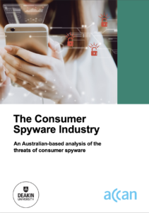 Spyware report cover