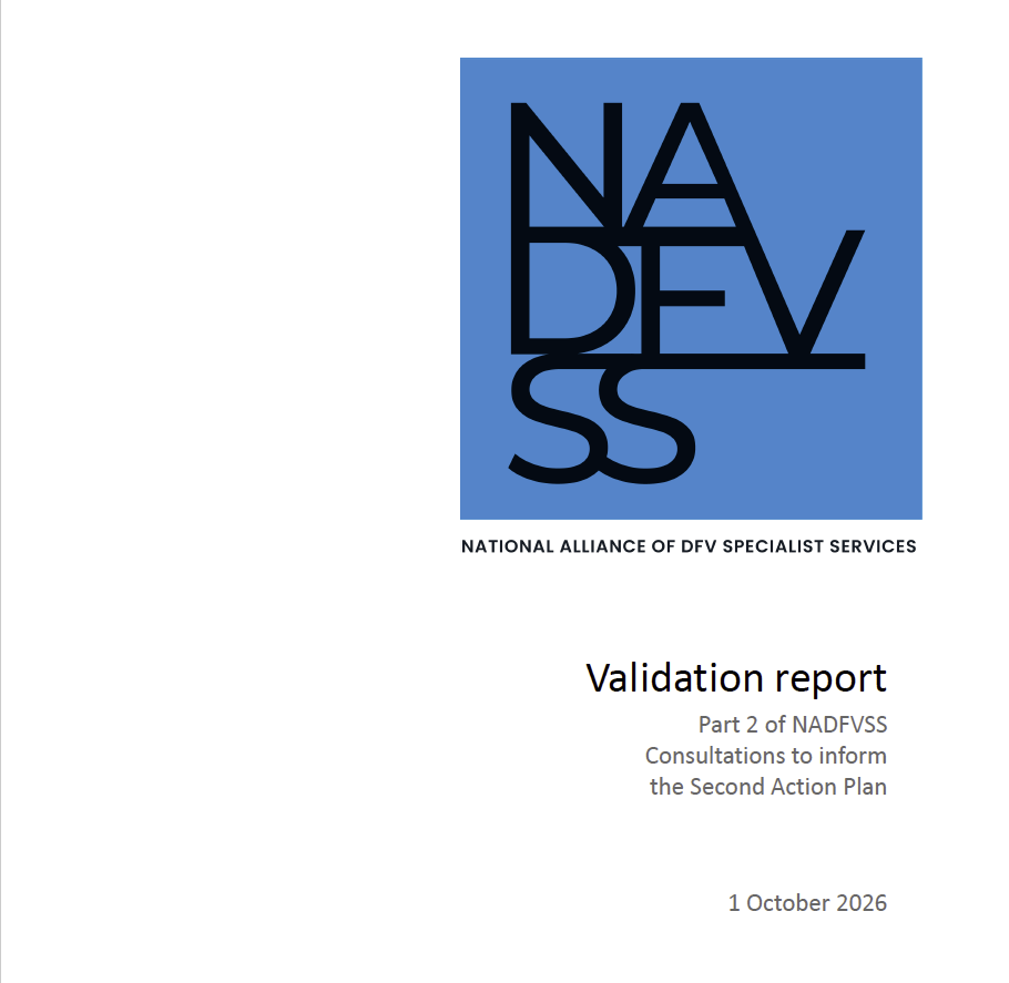 Part 2 of NADFVSS Consultations to inform the Second Action Plan