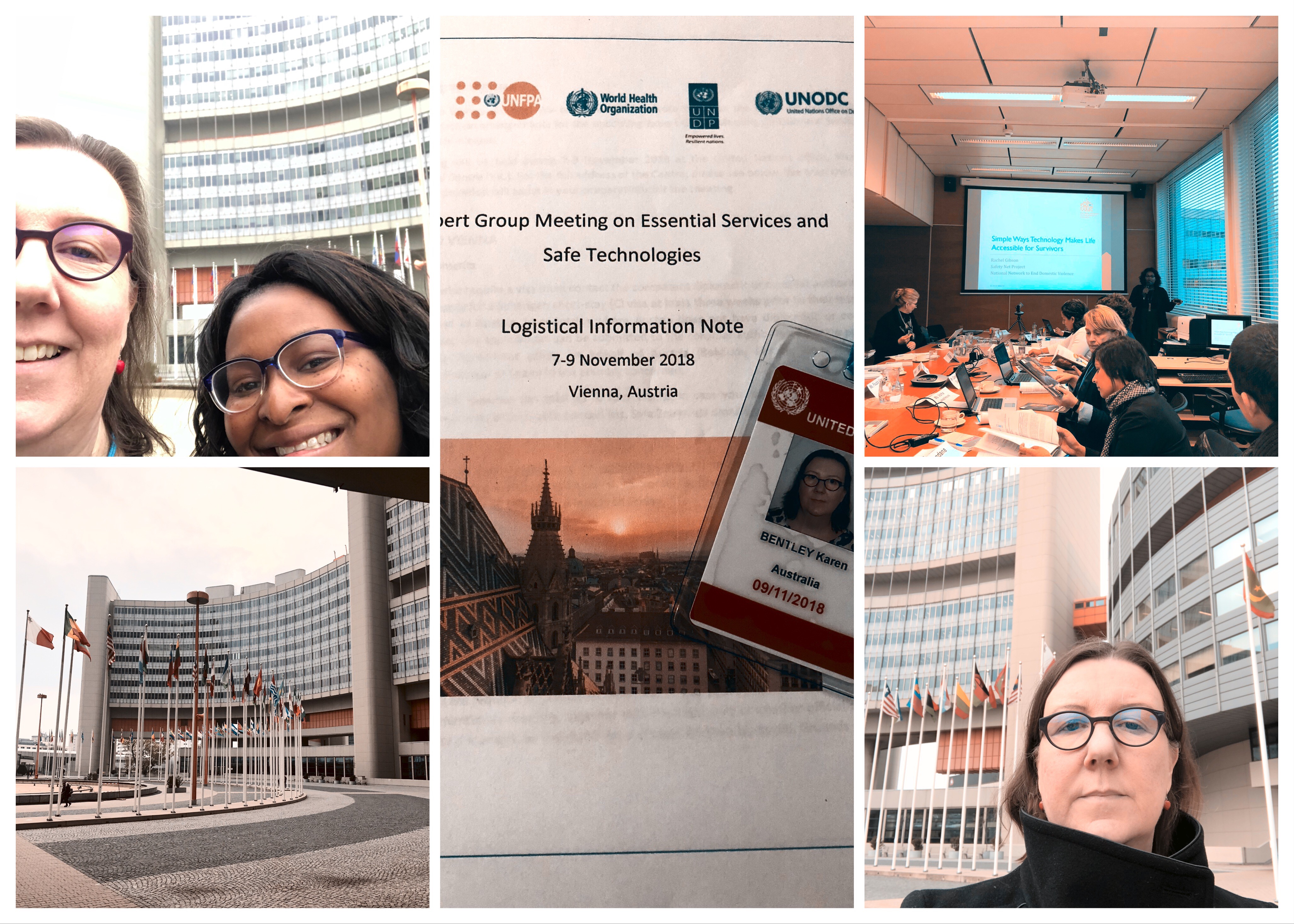 National Director Safety Net speaks at the UN Expert Group Meeting in Vienna