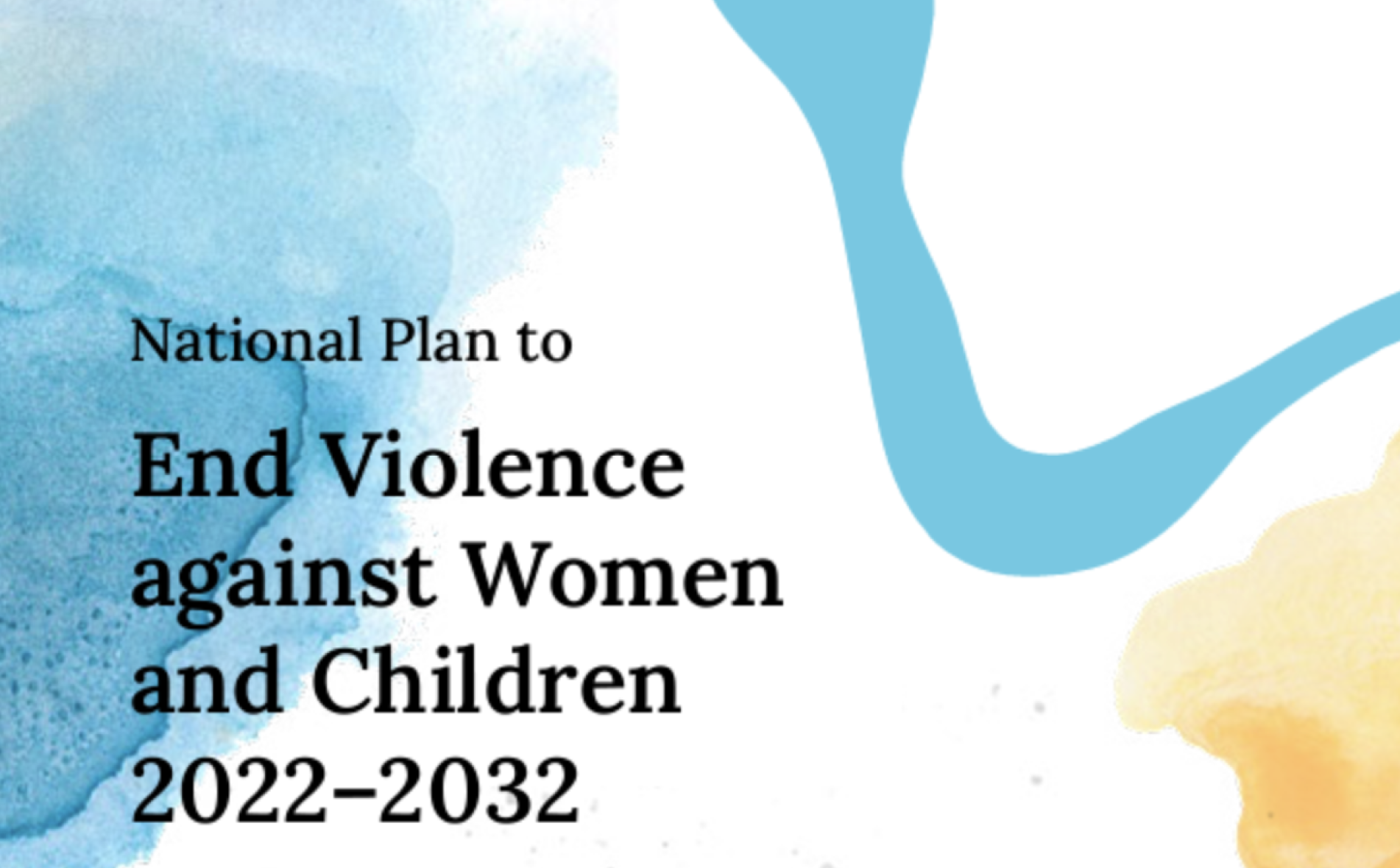 Release of the National Plan to End Violence Against Women and Children